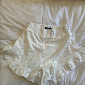 Zara eyelet pants